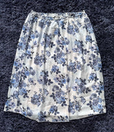 Long Pull on Skirt Plus Size 18, 20, 22,24 Elasticated Chiffon Maxi 690