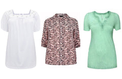 Women’s Clothing BUNDLE NEW Plus Size 22/24 Blouse Tops T-shirt X3 ITEMS (808)