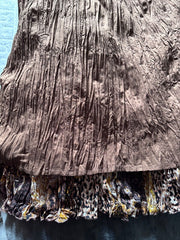 Pull on Floaty Maxi Skirt Plus Size 18 20 24 Cotton Paisley 749