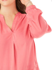 Luxury Pink Embroidered Blouse Plus Size 18/20 22/24 26/28 30/32 34/36 38/40 442