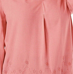 Luxury Pink Embroidered Blouse Plus Size 18/20 22/24 26/28 30/32 34/36 38/40 442