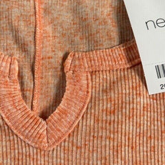Women’s Linen Blend Sleeveless Top Plus Size 20 22 24 26 Peach Vest 682