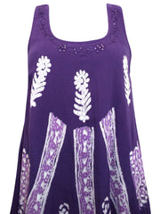 Sequin Embellished Summer Dress Plus Size 18/20 22/24 New Batik Maxi BOHO 553