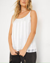 Sleeveless Ivory Top Plus Size 18 22 24 26 28 30 Occasion Layered Camisole 795