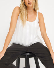 Sleeveless Ivory Top Plus Size 18 22 24 26 28 30 Occasion Layered Camisole 795