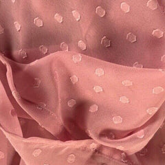 Pink Cami Vest Plus Size 16 18 20 24 26 28 30 32 Chiffon Jacquard Layer Top 788