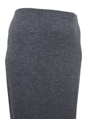 Ladies Long Dark Grey Skirt plus size 22/24 elasticated pull on 434