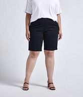 Women's Jersey Pull On Shorts Plus Size 18/20 22/24 26/28 Black Grey 712