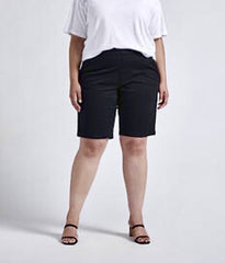 Women's Jersey Pull On Shorts Plus Size 18/20 22/24 26/28 Black Grey 712