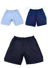 Women's Jersey Pull On Shorts Plus Size 18/20 22/24 26/28 Black Grey 712