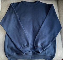 Womens Navy Blue Jumper Plus Size 22/24 Ladies XXL Sweatshirt New 650