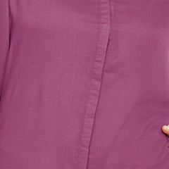 Woman Within Pink Shirt plus size 18/20 Ladies blouse 3/4 sleeve top 404