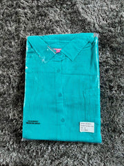 crinkle cotton shirt 34/36 New 566