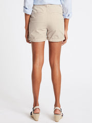 Womens Black Cotton Shorts