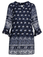 Women’s Elephant Print Tunic