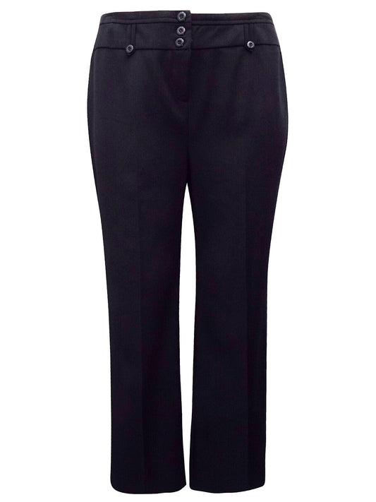 Ex Evans Black Trousers Plus Size 18 20 22 24 26 28 30 Office Work wear 456Z