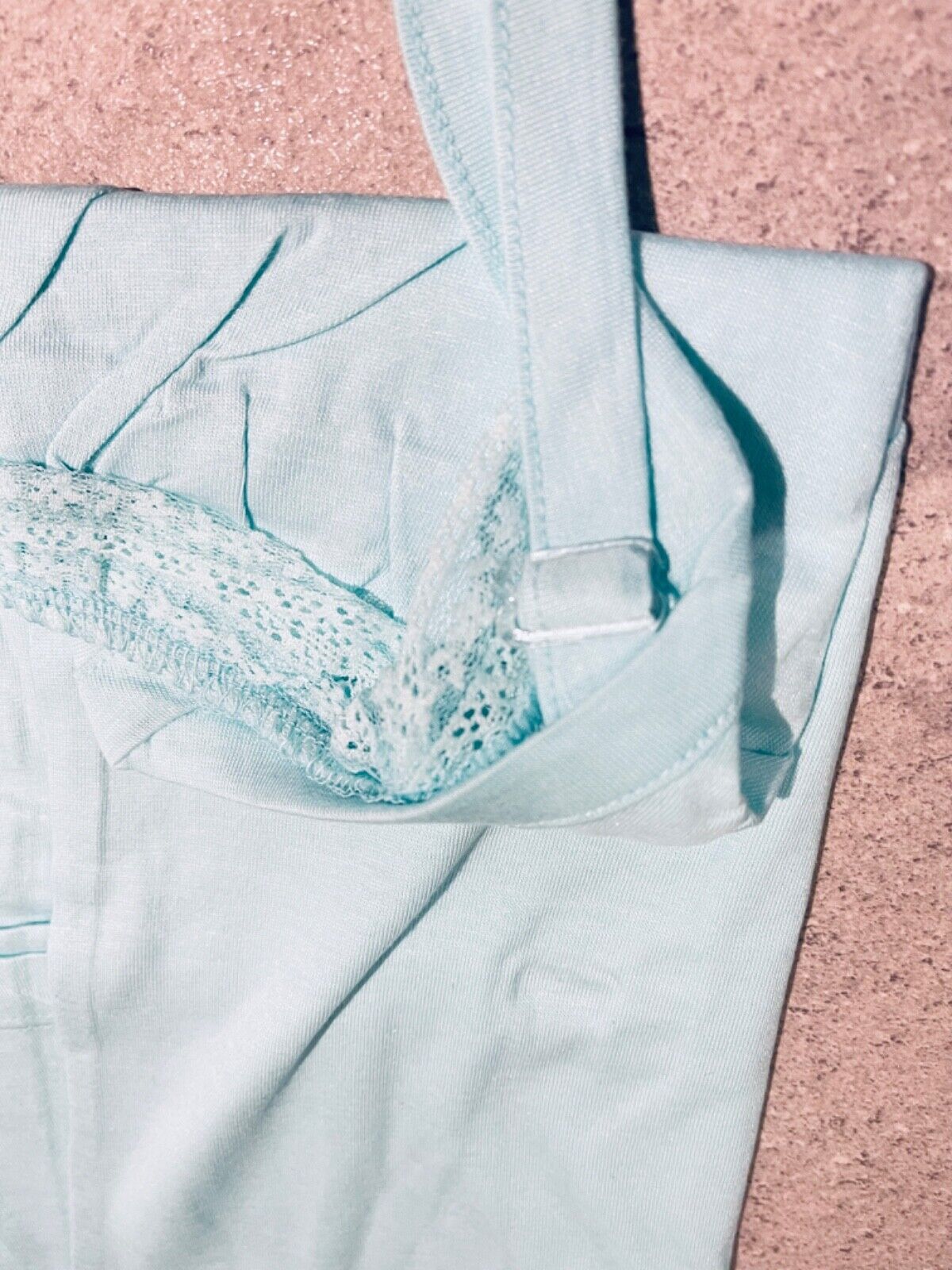 Women’s Lace Cami top Plus Size 18/20 22/24 Mint Green sleeveless blouse 573
