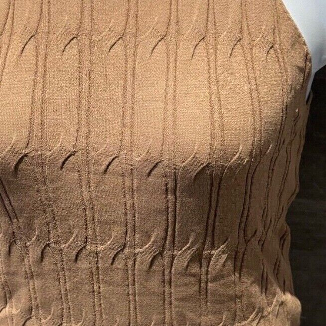 High Neck Sleeveless Top Size 14/16 18/20 22/24 Nude Vest Caramel Tank Shirt 805