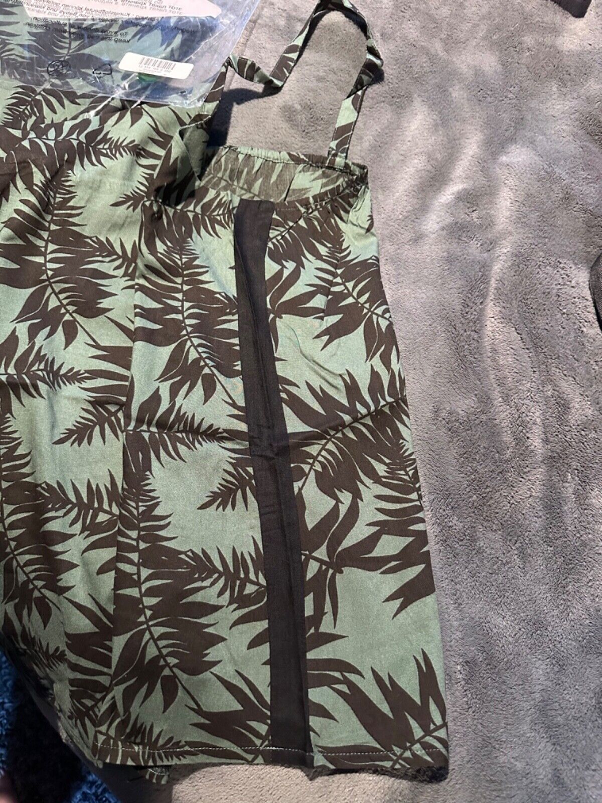 Strappy Top Plus Size 18/20 22 24 26 28 30 Summer Leaf Print Cami Vest 748