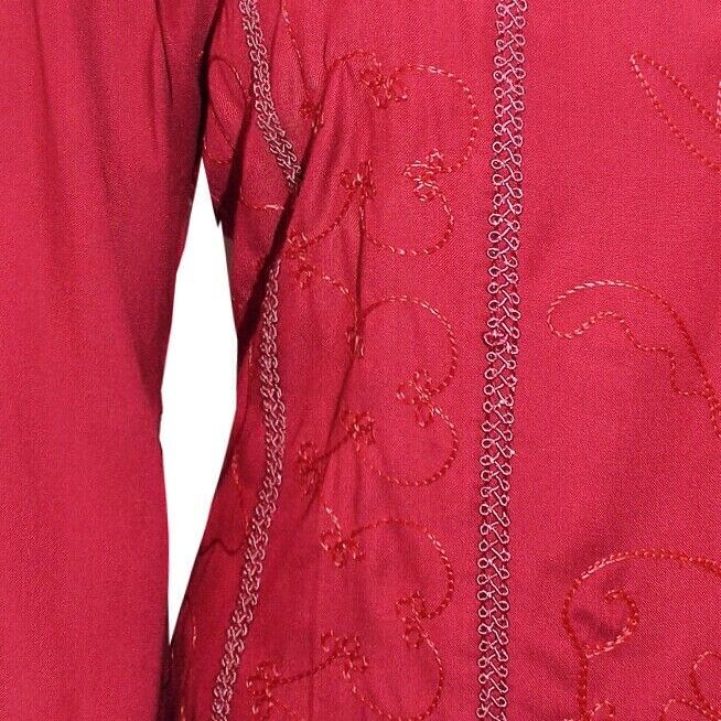 Embroidered Renaissance Blouse Plus Size 18, 22/24 embellished Top 476