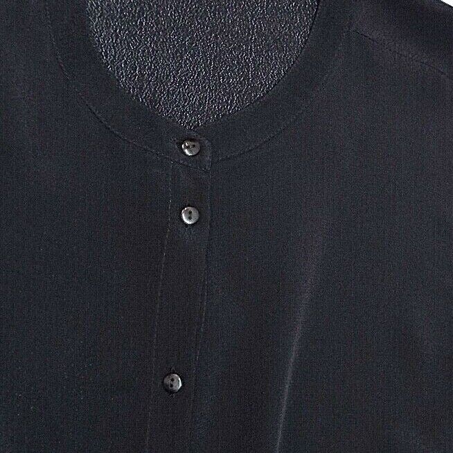Black Sleeveless Blouse Top Plus Size 20 22 24 26 28 Long Buttoned Tunic New 415
