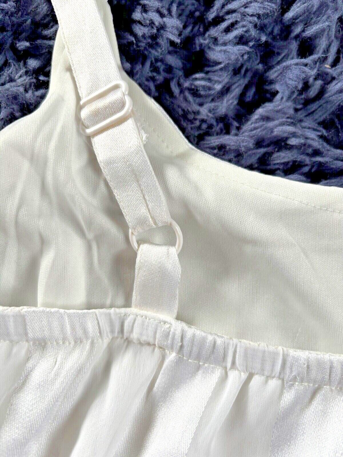 Sleeveless Ivory Top Plus Size 18 22 24 26 28 30 Occasion Layered Camisole  795