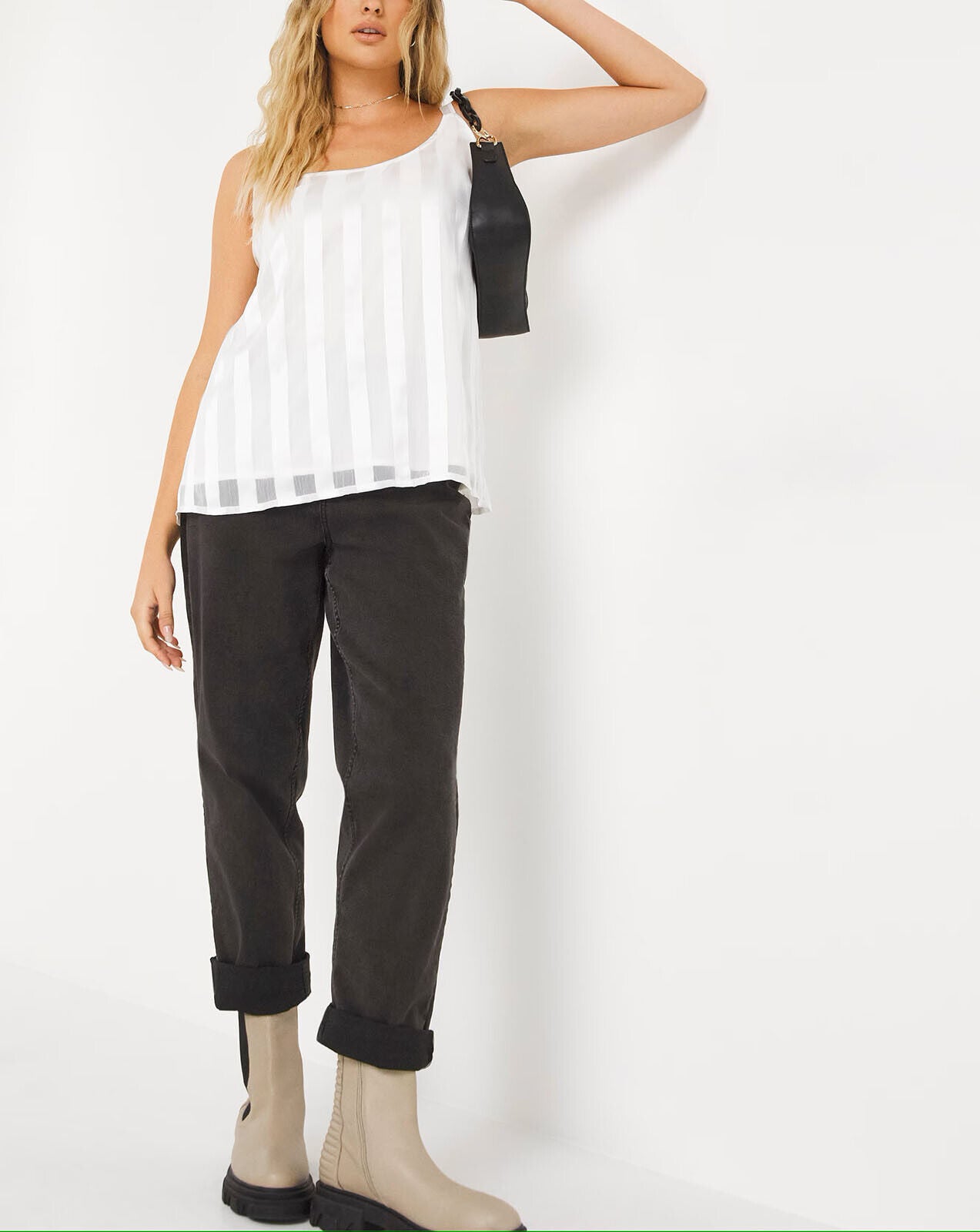 Sleeveless Ivory Top Plus Size 18 22 24 26 28 30 Occasion Layered Camisole  795