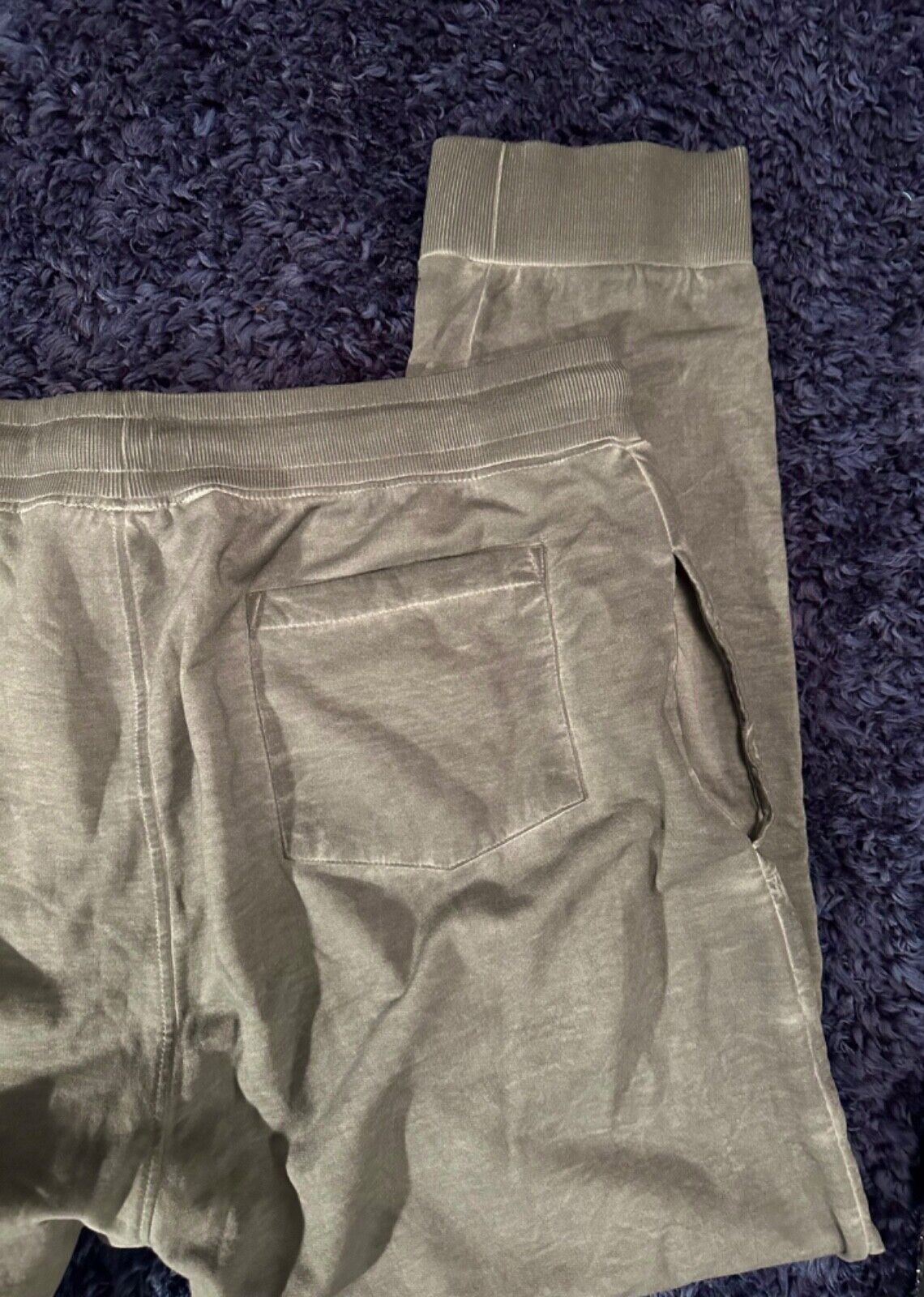Pull on Light Grey Casual Trousers Plus Size 18/20 22/24 30/32 34/36 Cotton 674