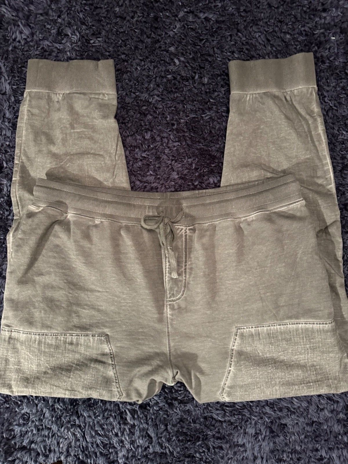 Pull on Light Grey Casual Trousers Plus Size 18/20 22/24 30/32 34/36 Cotton 674