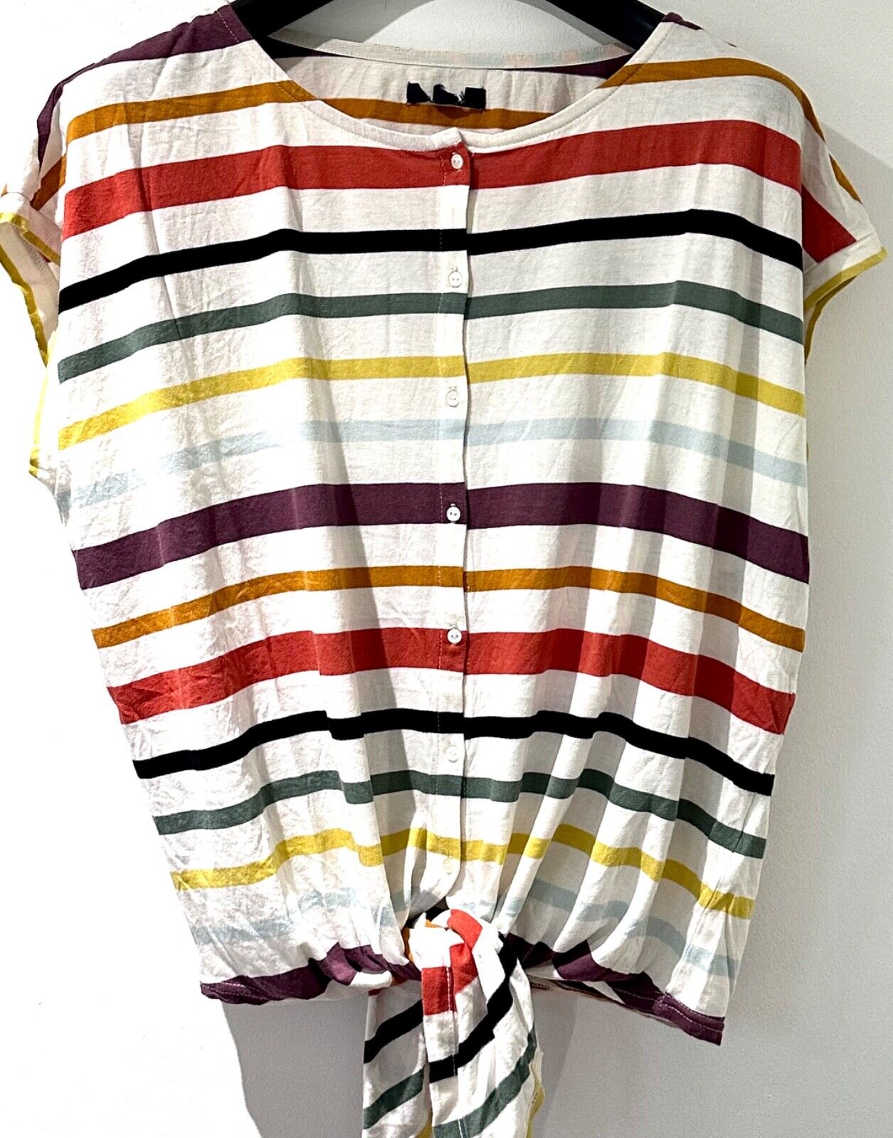 Ralph Lauren Chaps Striped Top Plus Size 22/24 26/28  T-shirt  762