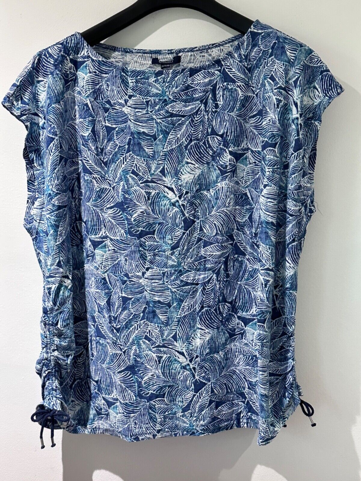 Ralph Lauren Chaps Leaf Print Top Plus Size 18/20 22/24 26/28 30/32 T-shirt  761