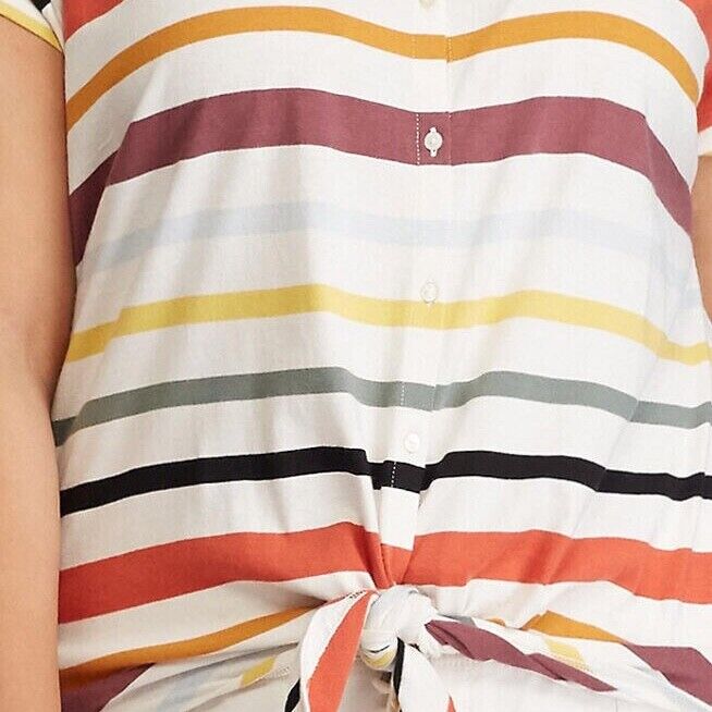 Ralph Lauren Chaps Striped Top Plus Size 22/24 26/28  T-shirt  762