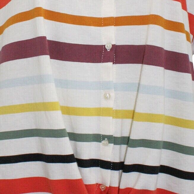 Ralph Lauren Chaps Striped Top Plus Size 22/24 26/28  T-shirt  762