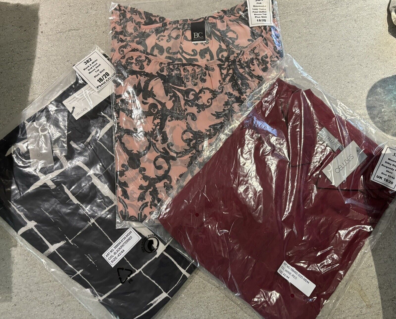 Joblot Women’s Clothes Wholesale Branded X40 Pieces Market Resale Mixed Sizes