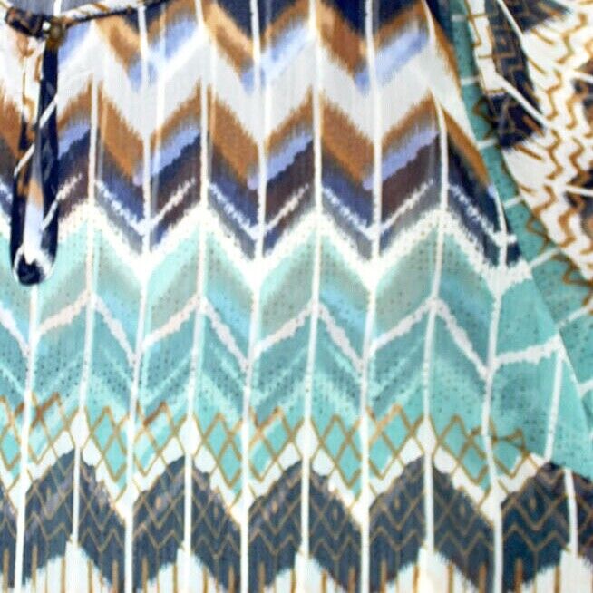 Sheer Blouse Plus Size 16 18 20 22 24 Multicoloured Printed Chiffon Top New 769