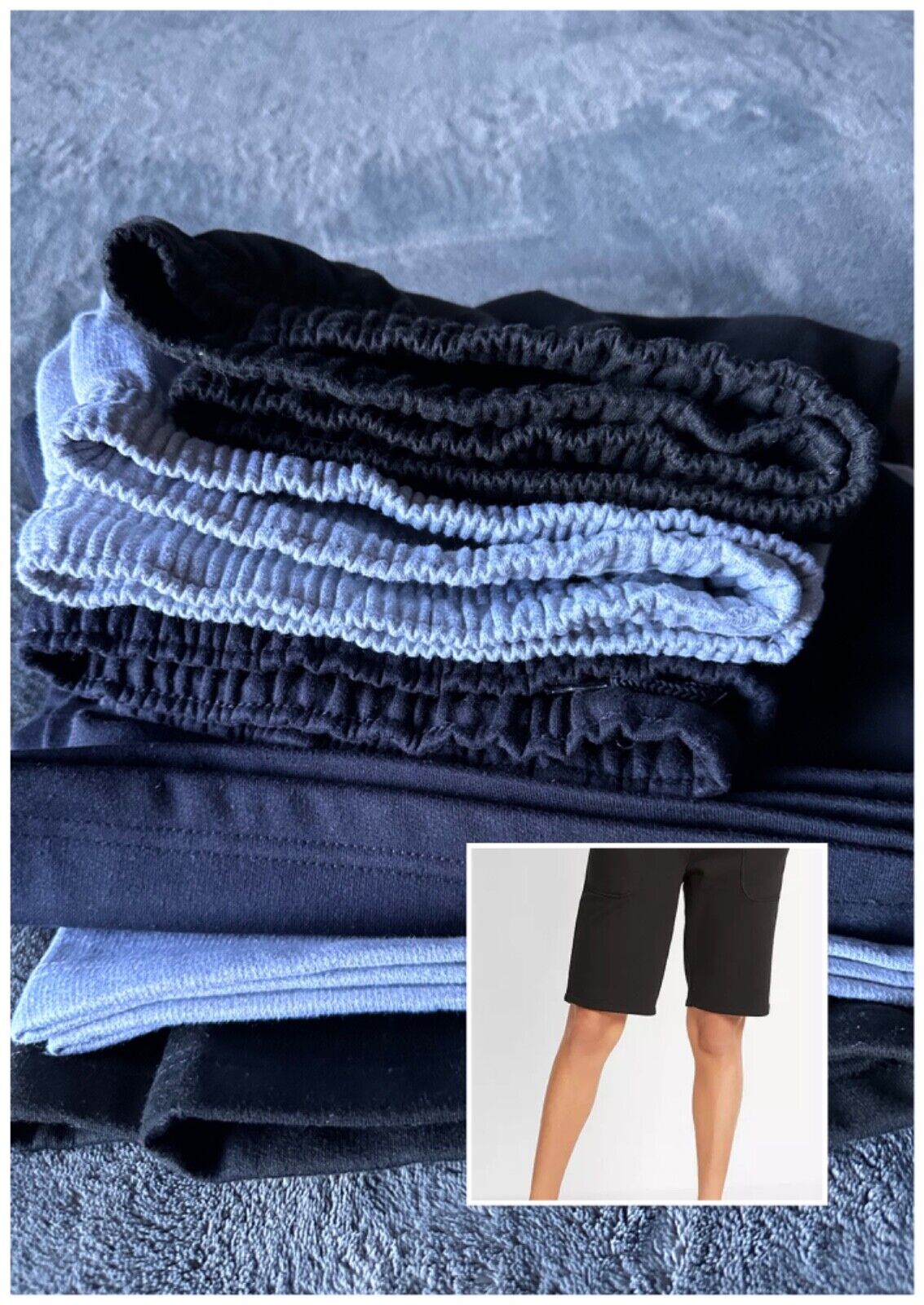 Women's Jersey Pull On Shorts Plus Size 18/20 22/24 26/28 Black Grey  712