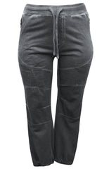 Pull on Charcoal Grey Trousers Plus Size 18/20 22/24 26/28 30/32 34  Cargo 685