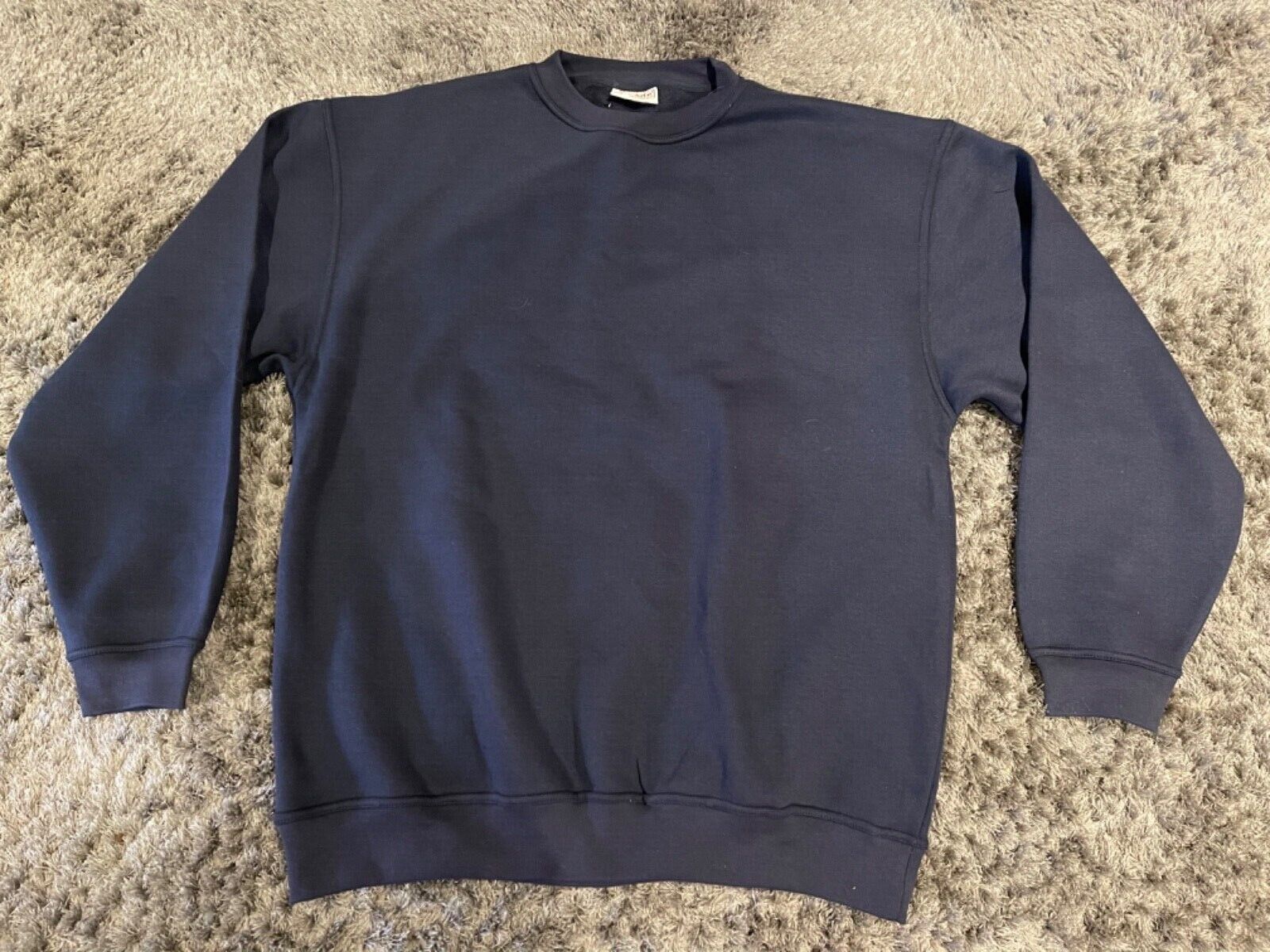 Womens Navy Blue Jumper Plus Size 22/24 Ladies XXL Sweatshirt New 650