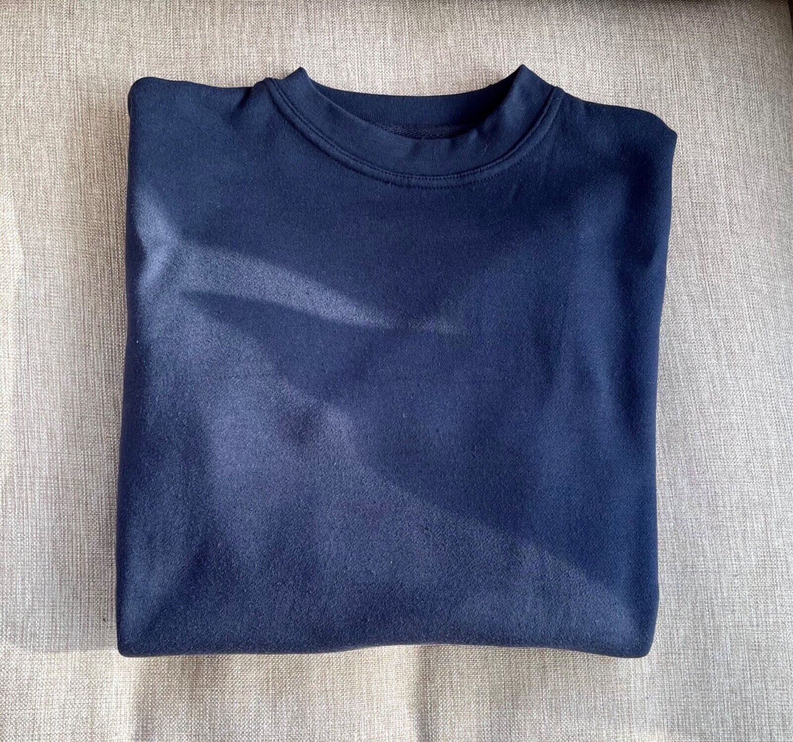 Womens Navy Blue Jumper Plus Size 22/24 Ladies XXL Sweatshirt New 650